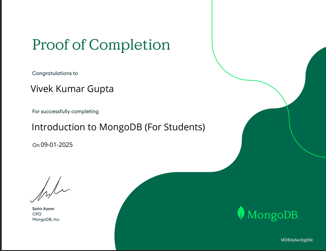 Introduction to MongoDB
