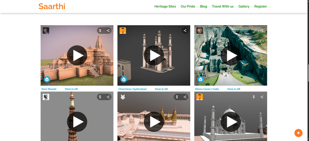 Saarthi: Cultural Heritage Platform